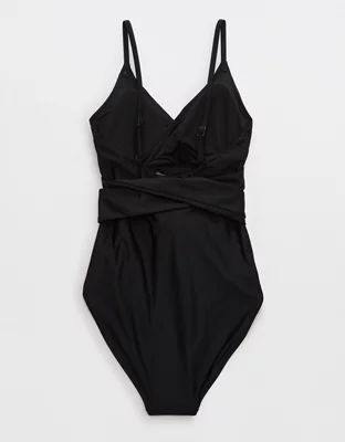 Aerie Wrap One Piece Swimsuit