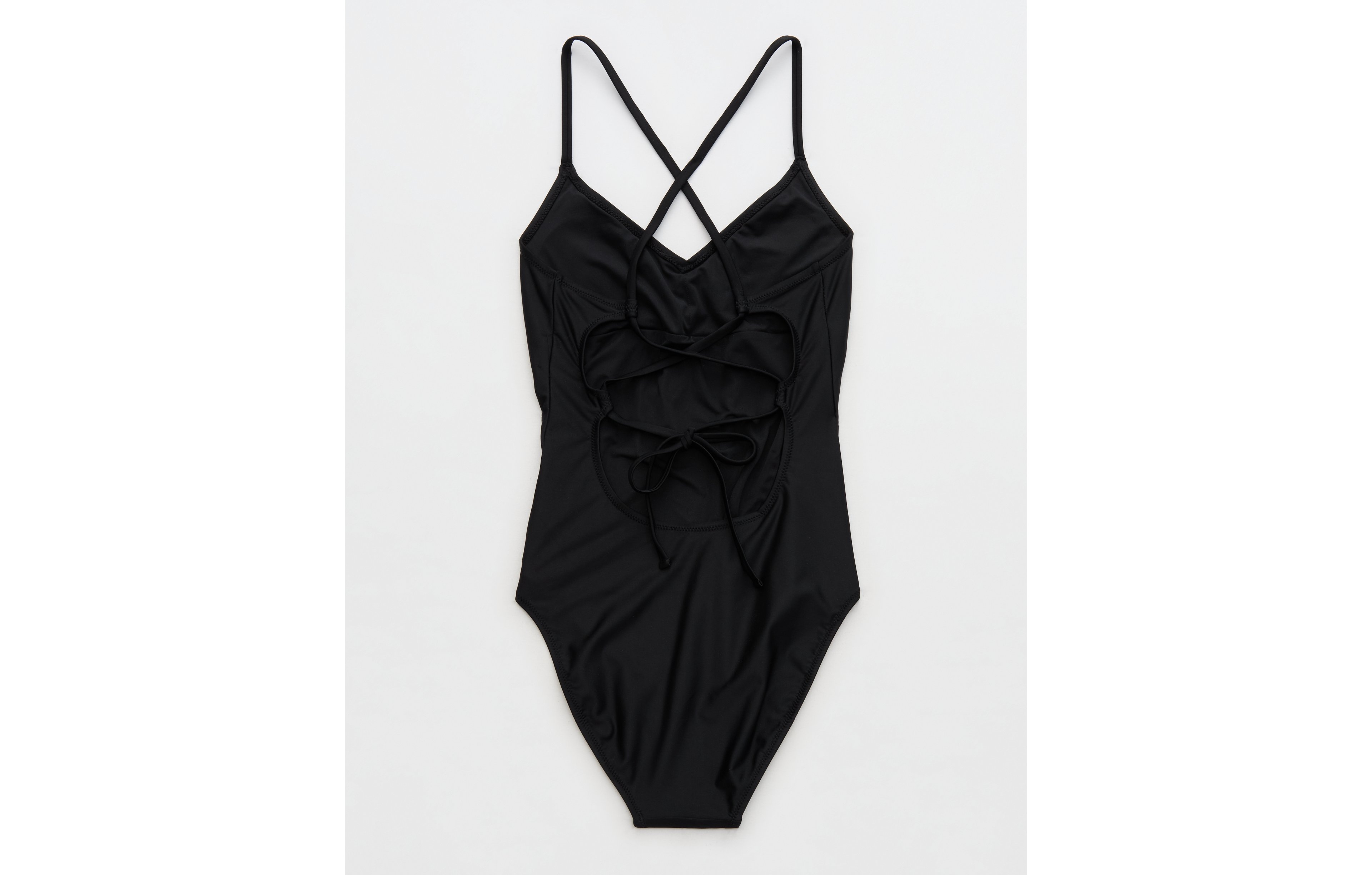 Aerie Strappy Full Coverage One Piece Swimsuit