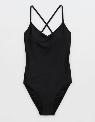 Aerie Strappy Full Coverage One Piece Swimsuit Aerie