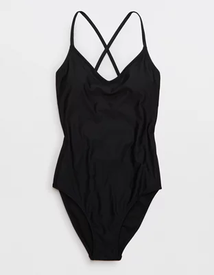 Aerie Strappy Back One Piece Swimsuit