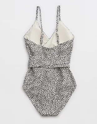 Aerie Wrap One Piece Swimsuit