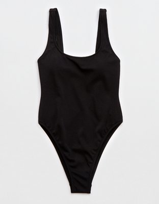 Maillot de bain une pièce Babewatch en piqué brillant Aerie