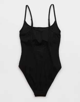 Aerie Crinkle Scoop One Piece Swimsuit