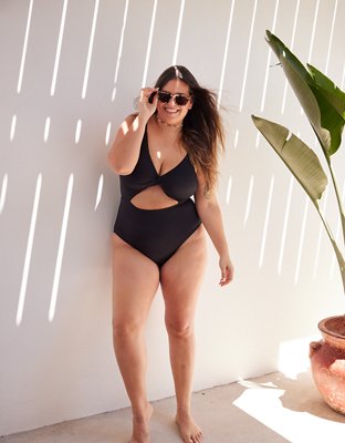 Aerie V One Piece Swimsuit