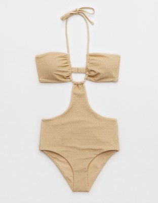 Buy Aerie Island Breeze Lace Lurex Cheeky Underwear online