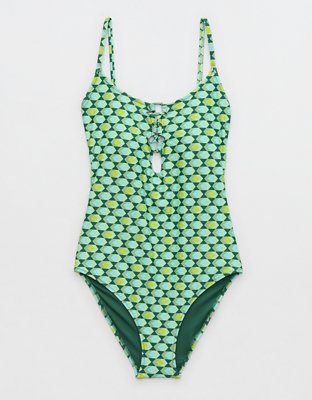 Green Oasis Isla C / D Cup Underwire One Piece Swimsuit - Final