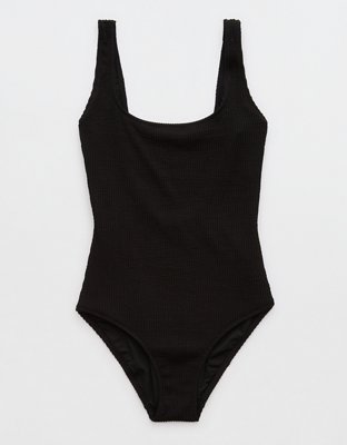 Aerie Mesh V Wire One Piece Swimsuit