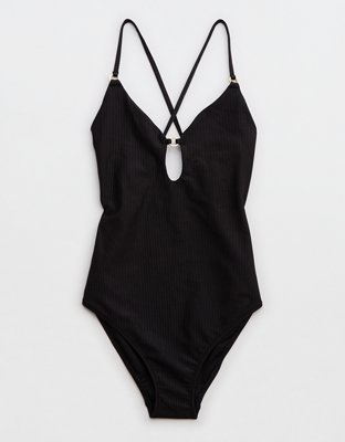 Fashion Look Featuring Lucky Brand One Piece Swimsuits and Lucky