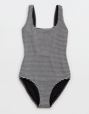 Aerie striped one piece online