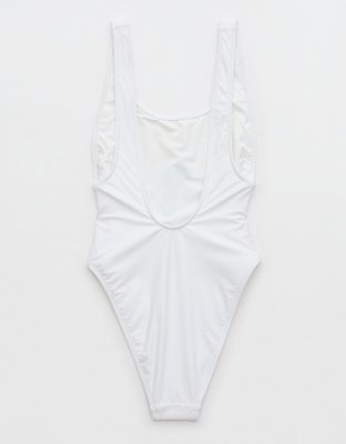 Aerie Smiley® Birthday Scoop Cheekiest One Piece Swimsuit