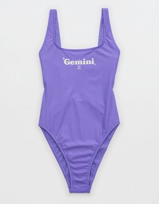 Aerie Astrology Babewatch Cheekiest One Piece Swimsuit