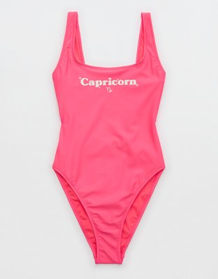 Aerie Astrology Babewatch Cheekiest One Piece Swimsuit
