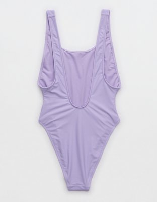 Aerie MTV Birthday Scoop Cheekiest One Piece Swimsuit