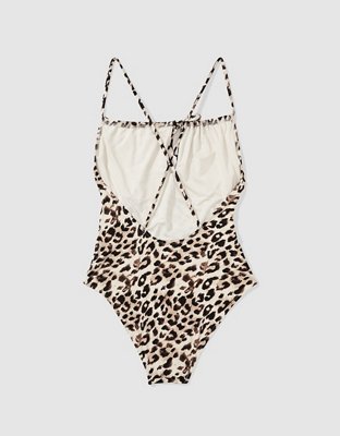 Aerie Traje de Baño One Piece con Calado