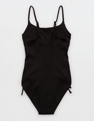 Aerie Ribbed Scoop One Piece