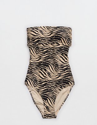 Aerie Strapless One Piece Swimsuit