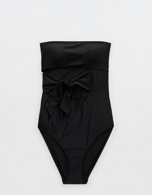 Aerie One Piece Envolvente con Lazo