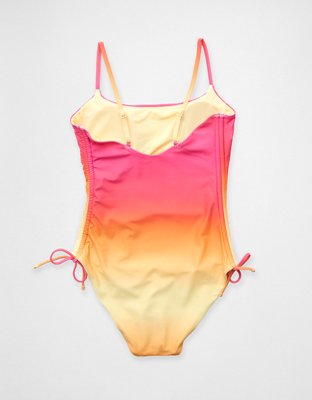 Aerie Ruched Scoop One Piece