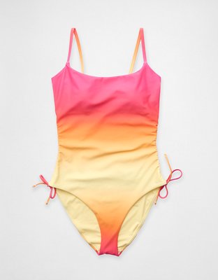 Aerie Ruched Scoop One Piece