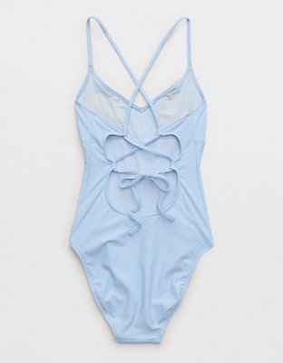 Aerie Strappy Full Coverage One Piece Swimsuit