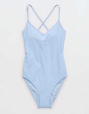 Aerie Strappy Full Coverage One Piece Swimsuit