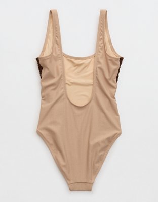 Aerie Babewatch Crochet One Piece Swimsuit