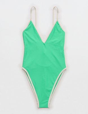 Aerie Super V One Piece Swimsuit