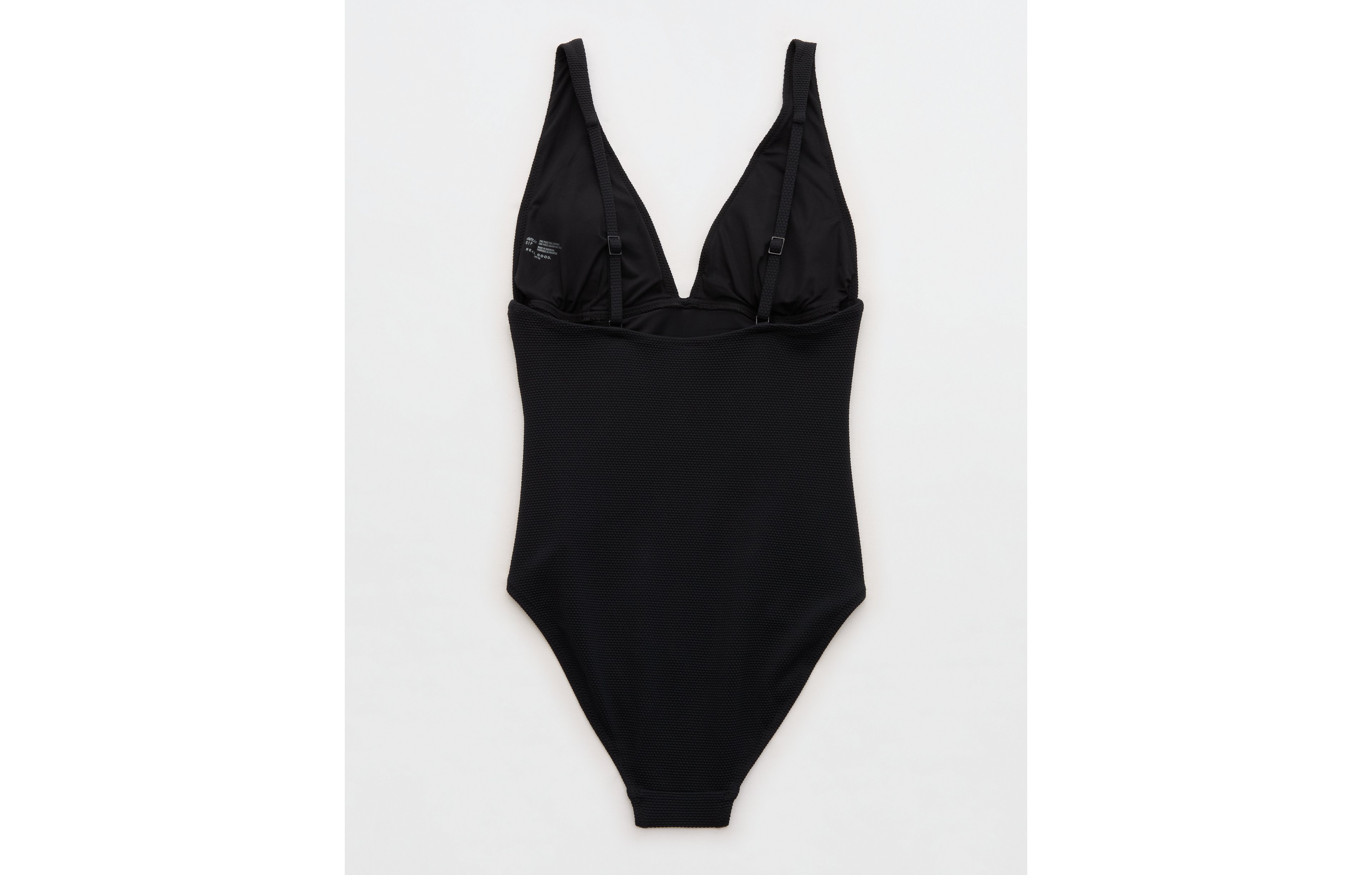 Aerie Pique Full Coverage One Piece Swimsuit