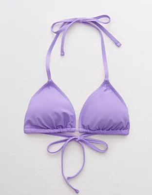 Aerie String Triangle Bikini Top