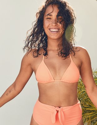 Aerie String Triangle Bikini Top