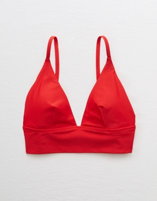 Aerie Longline Triangle Bikini Top