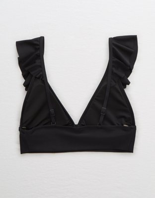 Aerie Ruffle Longline Bikini Top