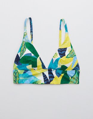 Aerie Longline Triangle Bikini Top