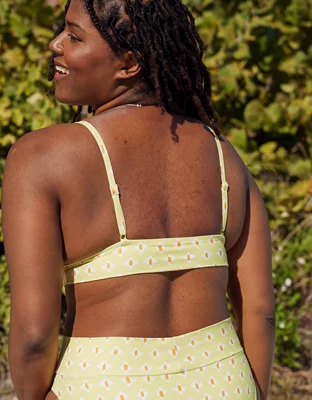 Aerie Longline Triangle Bikini Top