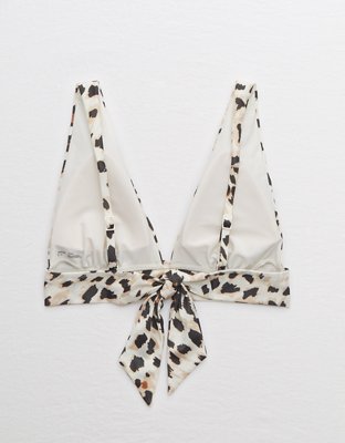 Aerie Snake Tie Longline Triangle Bikini Top