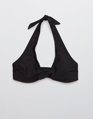 Aerie Twist Halter Bikini Top