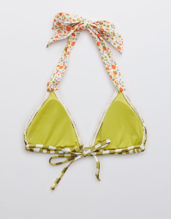 Aerie String Triangle Bikini Top