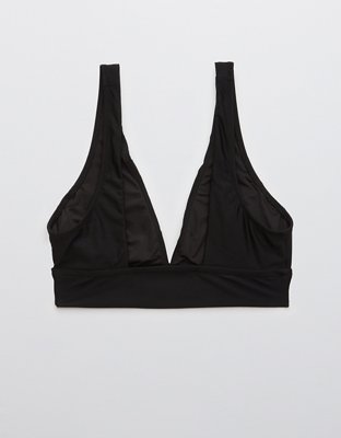 Aerie Plunge Longline Triangle Bikini Top