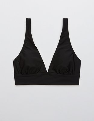 Aerie Plunge Longline Triangle Bikini Top