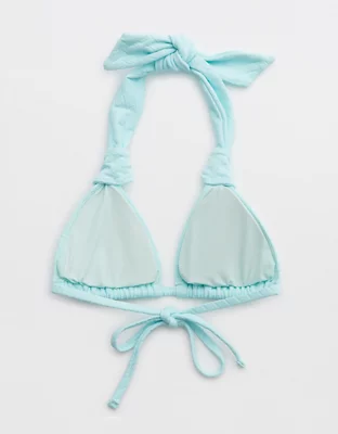 Aerie Jacquard Knot Triangle Bikini Top