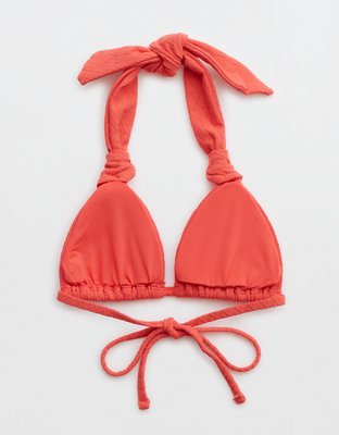 Aerie Jacquard Knot Triangle Bikini Top