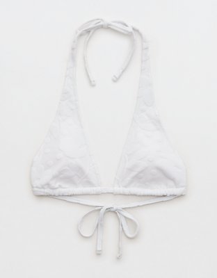 Aerie Terry Triangle Bikini Top