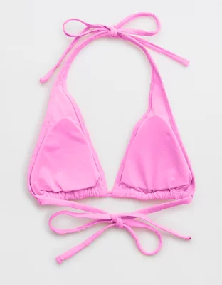 Aerie Terry Triangle Bikini Top