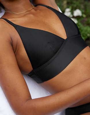 Aerie Longline Triangle Bikini Top