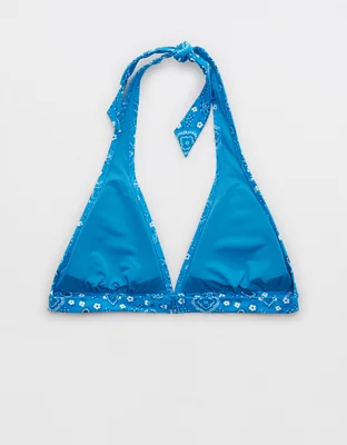 Aerie Halter Triangle Bikini Top