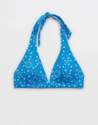 Aerie Halter Triangle Bikini Top