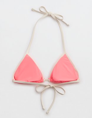 Haut de bikini triangulaire à ficelles larges Aerie