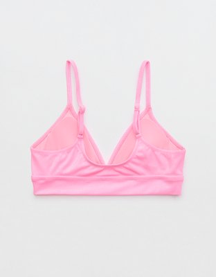 Aerie Metallic Triangle Banded Bikini Top