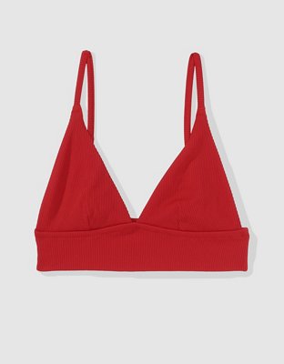 Aerie Longline Triangle Bikini Top