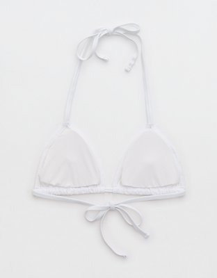 Aerie Eyelet String Triangle Bikini Top